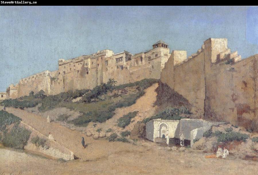 Alphonse Asselbergs The Casbah of Algiers